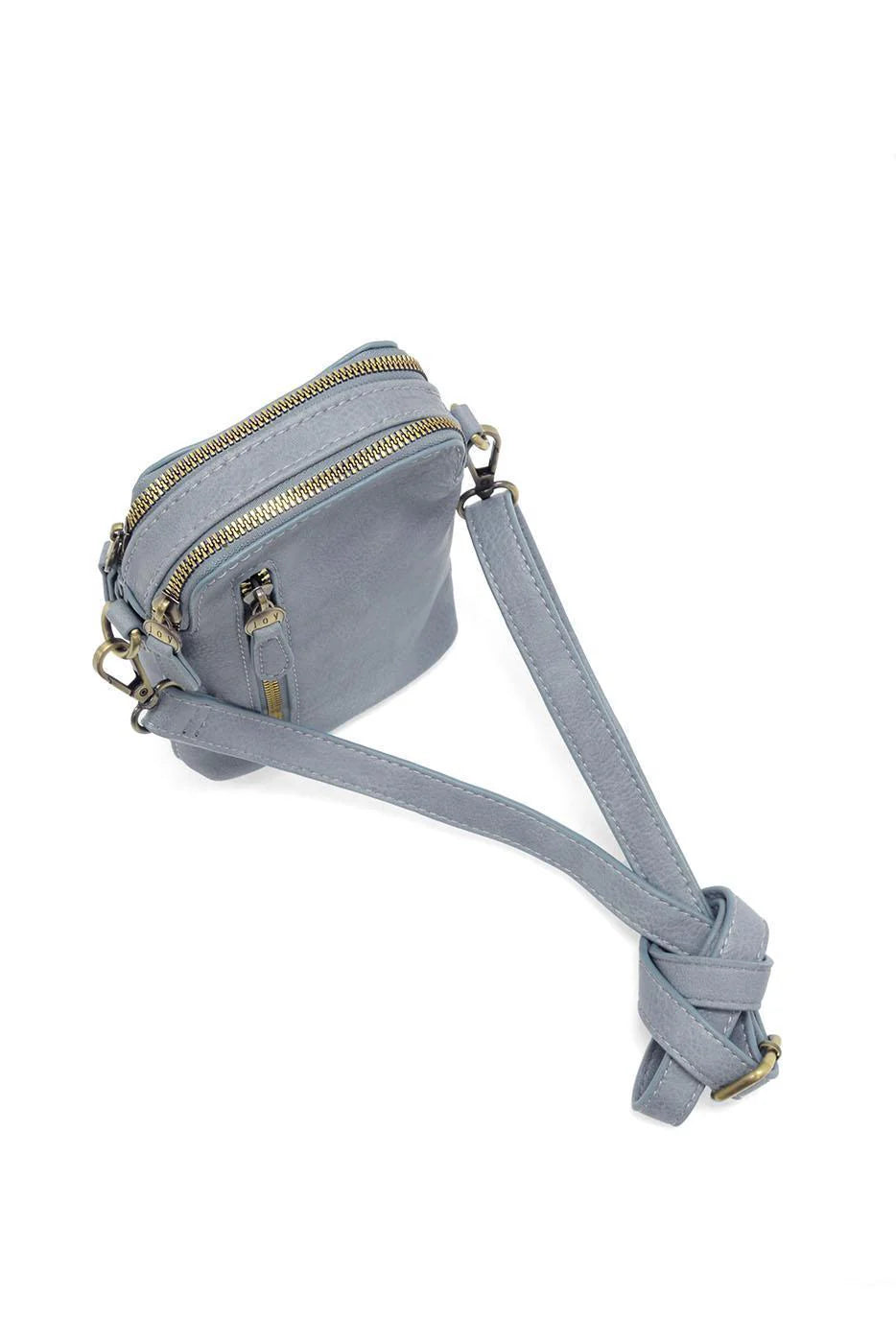 Jolene Crossbody Phone Bag in Dusty Blue