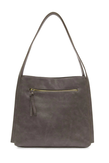 Joanna Tote Bag in Taupe Grey
