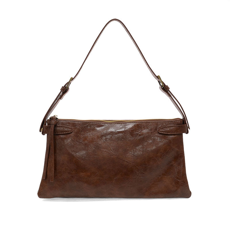 Eve Shoulder Bag in Saddle
