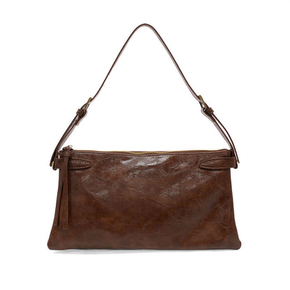 Eve Shoulder Bag in Saddle