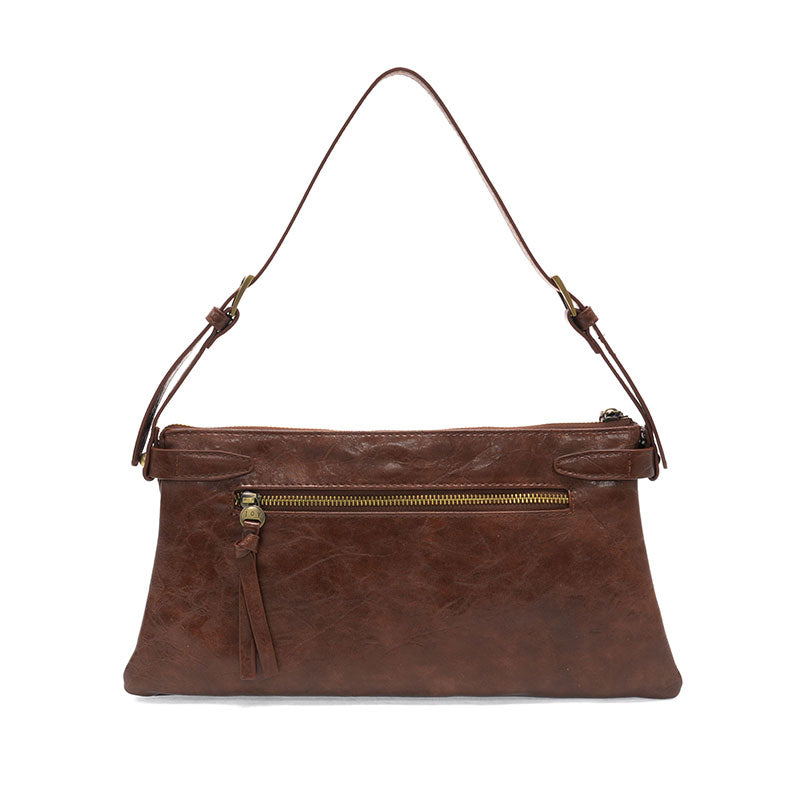 Eve Shoulder Bag in Saddle
