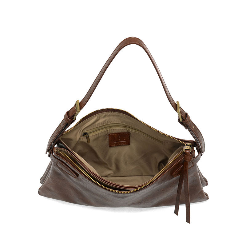 Eve Shoulder Bag in Saddle