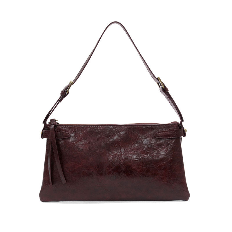 Eve Shoulder Bag in Wine