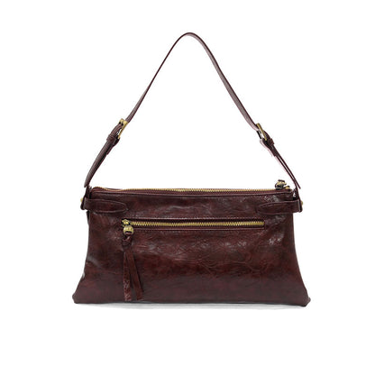 Eve Shoulder Bag in Wine