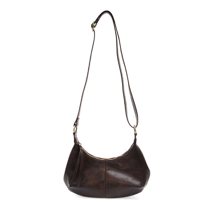 Giselle Mini Hobo Bag in Mocha
