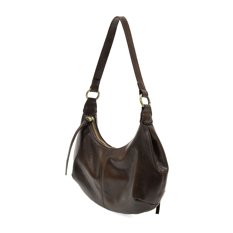 Giselle Mini Hobo Bag in Mocha
