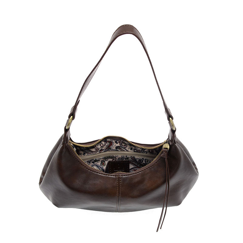 Giselle Mini Hobo Bag in Mocha