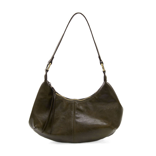 Giselle Mini Hobo Bag in Moss