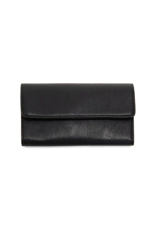 Marnie Mini Trifold Wallet in Black