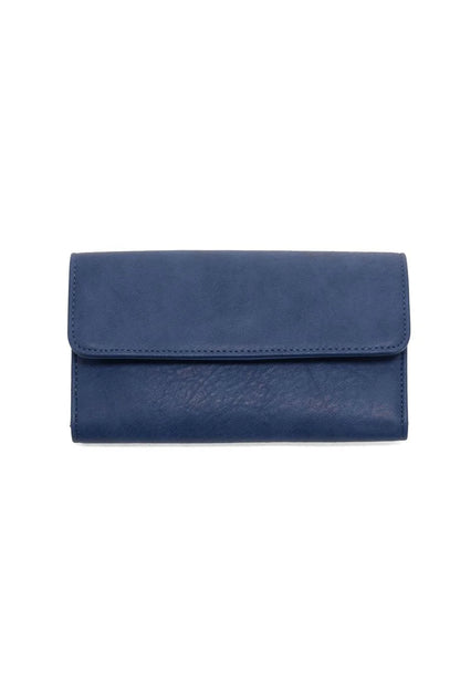 Marnie Mini Trifold Wallet in Navy