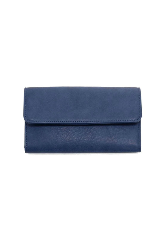 Marnie Mini Trifold Wallet in Navy