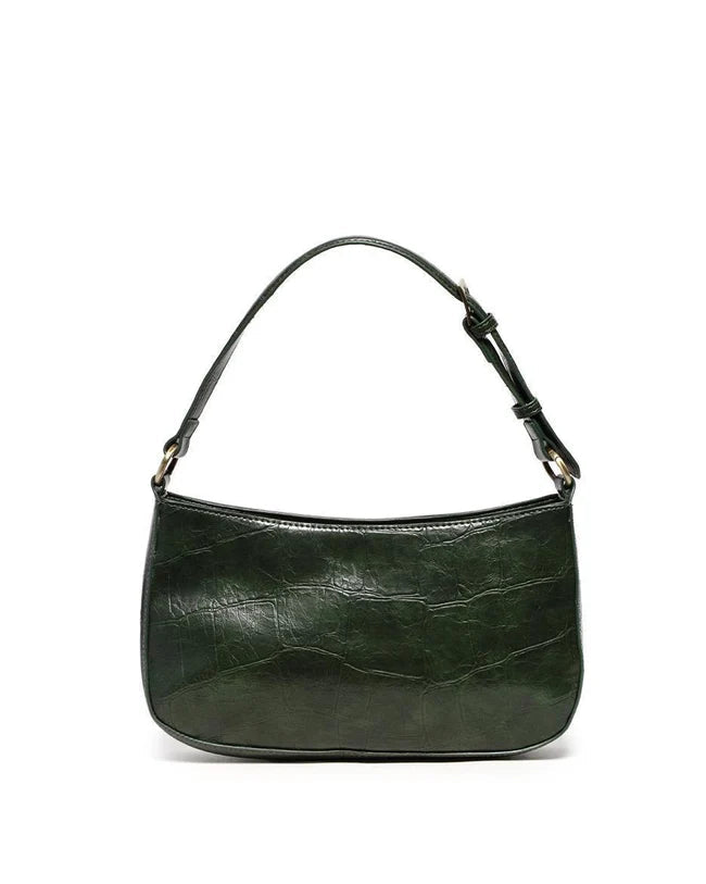 Erin Shoulder Bag in Bottle Green