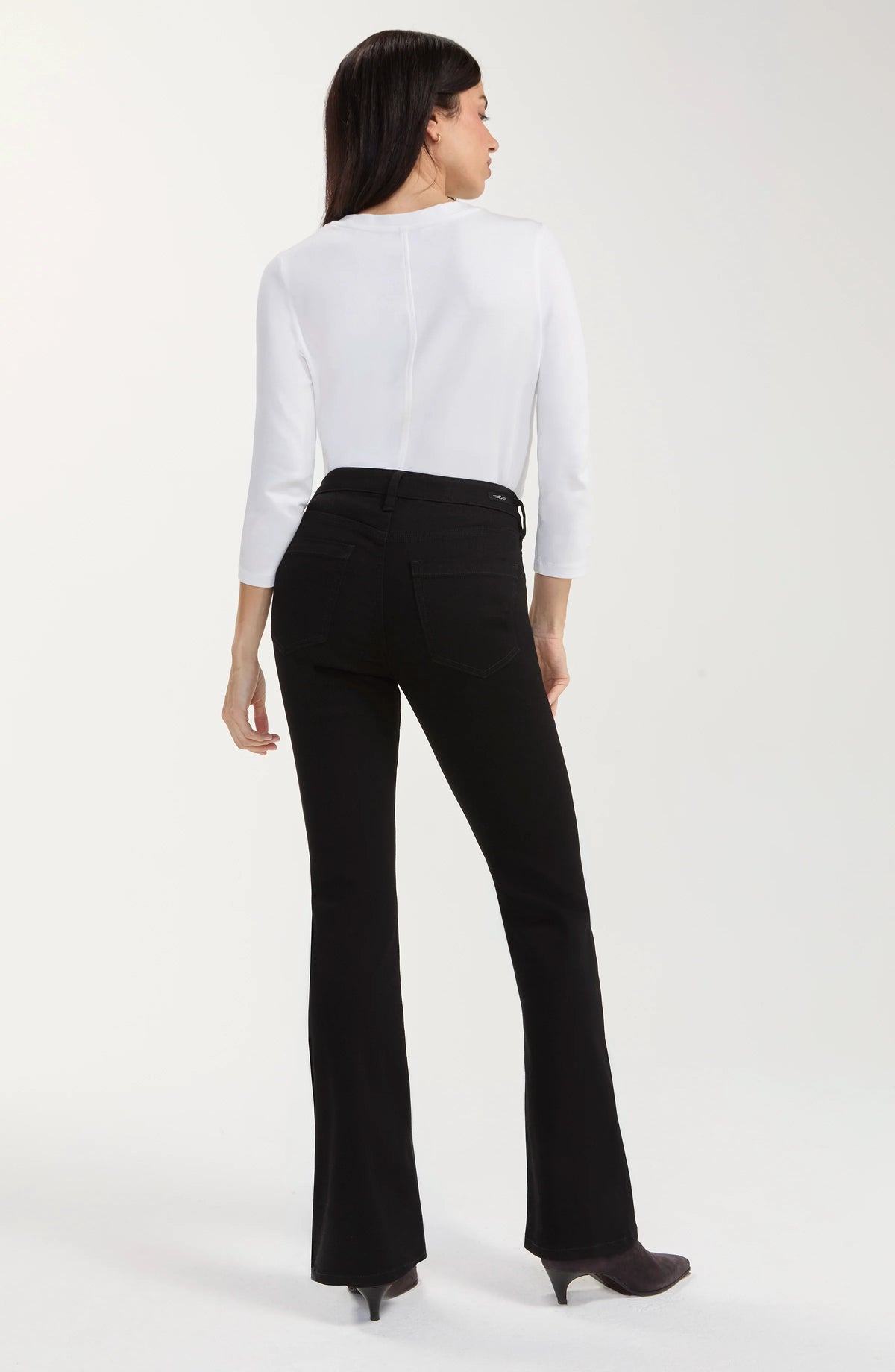 Bobbie Bootcut in Black Rinse | Liverpool