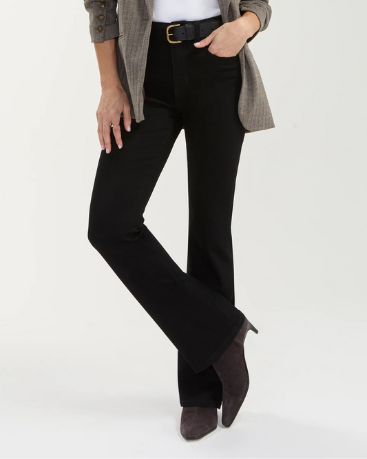 Bobbie Bootcut in Black Rinse | Liverpool