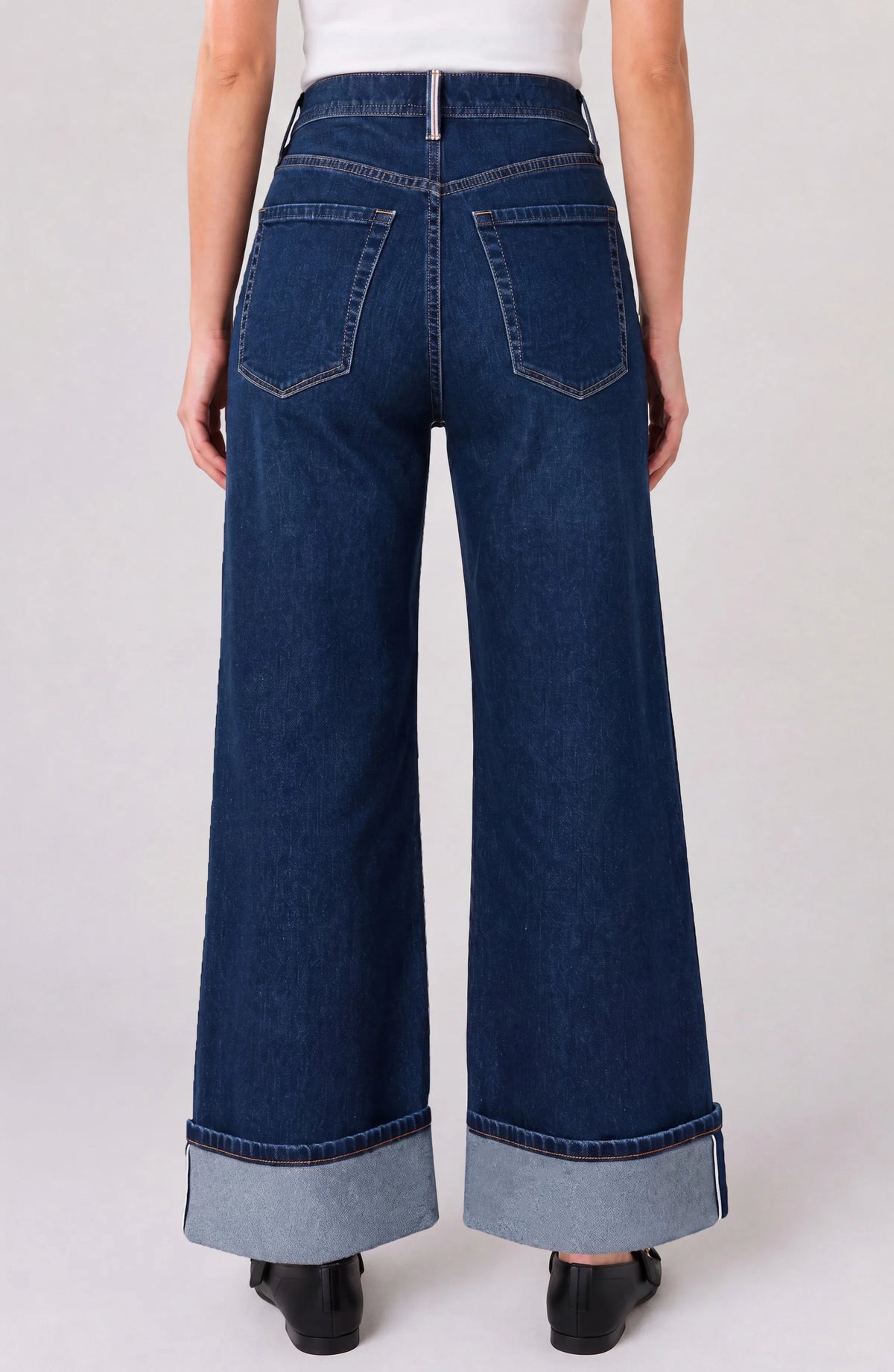 Morgan Cuffed Wide Leg in Cosmic Dust | Liverpool