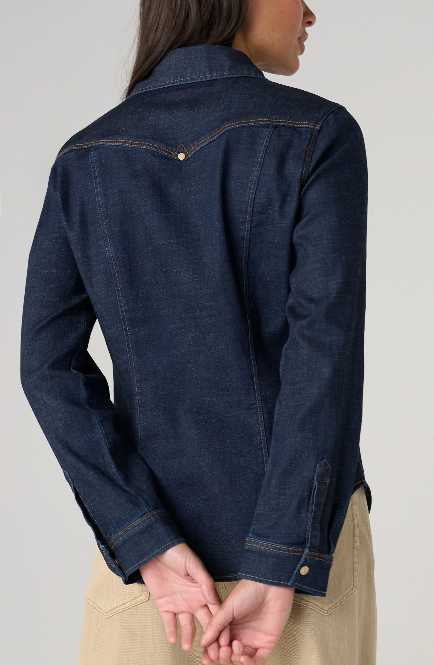 Denim Western Shirt in Triple Crown | Liverpool