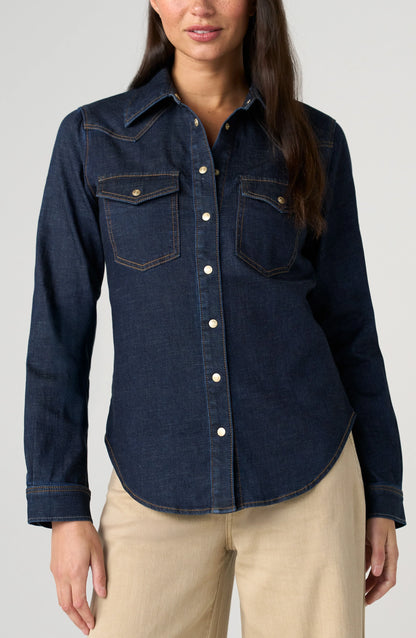 Denim Western Shirt in Triple Crown | Liverpool