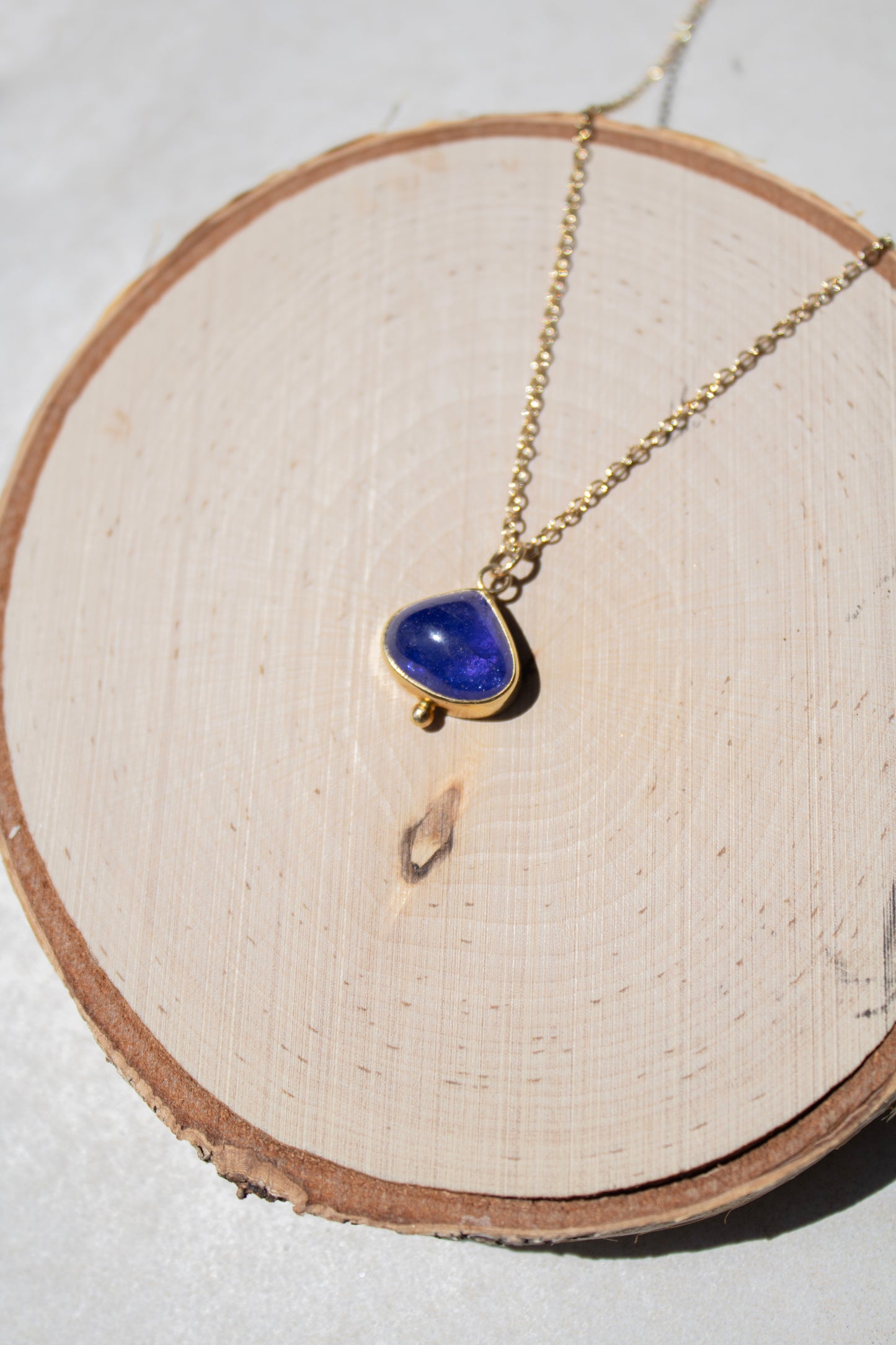 Tanzanite Necklace | Linda Blumel