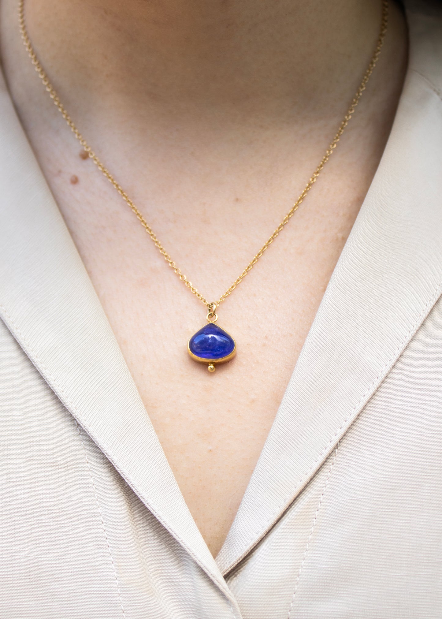 Tanzanite Necklace | Linda Blumel