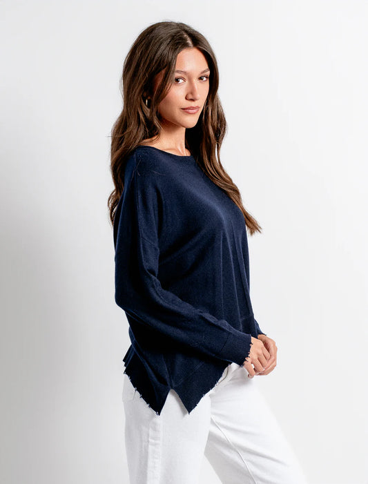 Lawson Sweater in Navy | Kerisma
