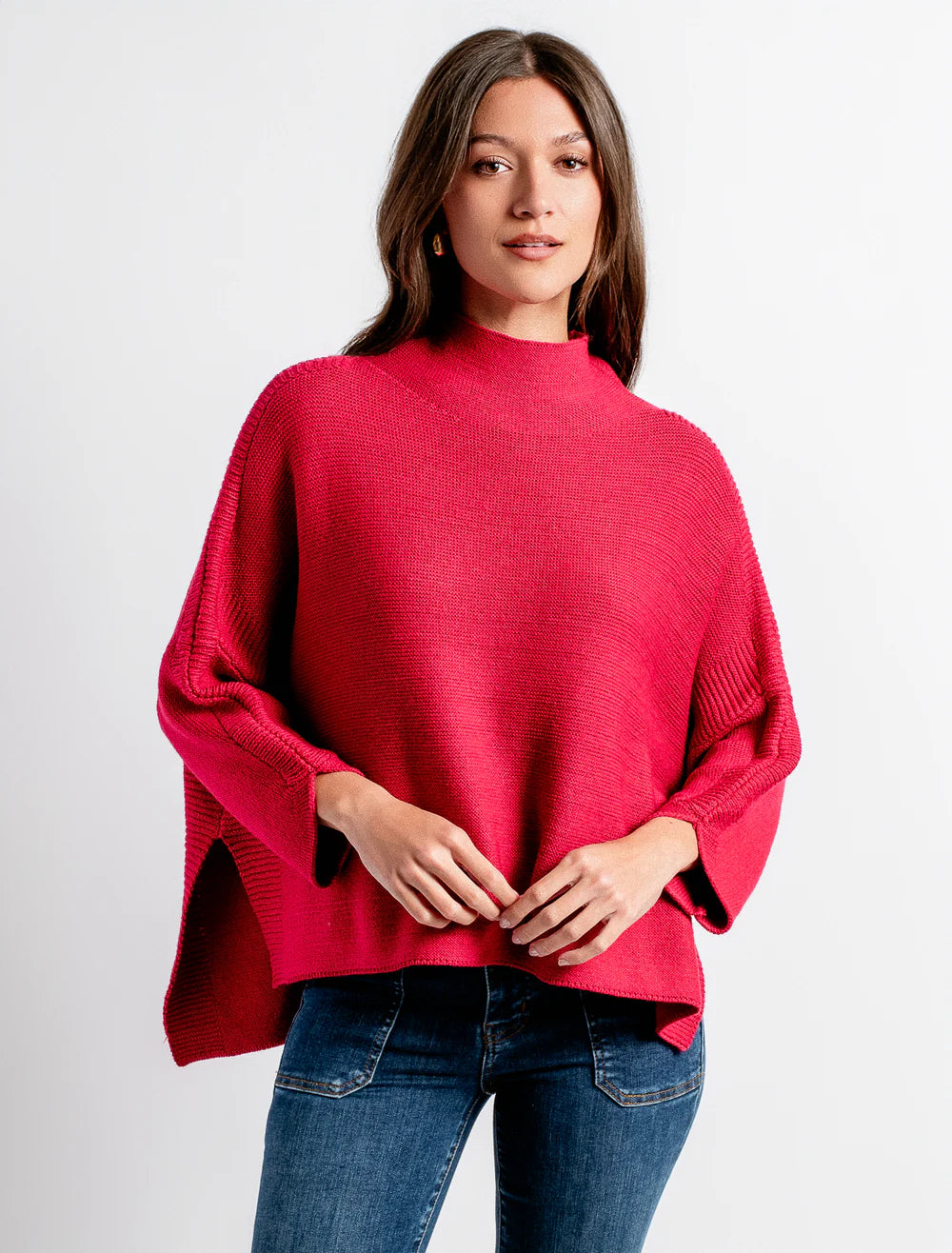 Boho One Size Sweater in Holly Berry | Kerisma