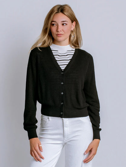 Misu Cardigan in Black | Kerisma