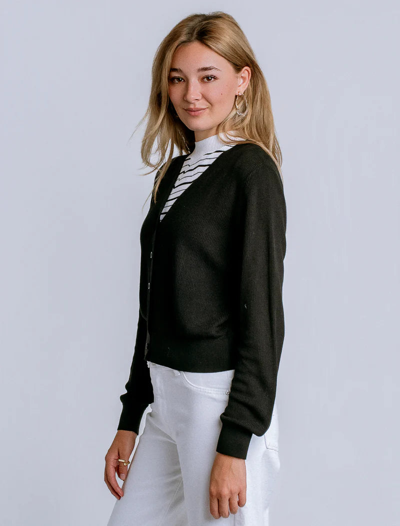 Misu Cardigan in Black | Kerisma