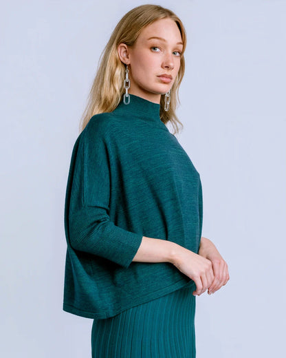 Aja Ortho Sweater in Teal | Kerisma