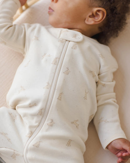 Bunnies Zip Long Sleeve Sleeper