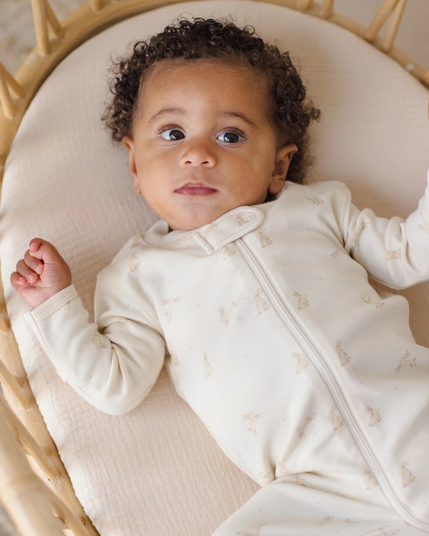 Bunnies Zip Long Sleeve Sleeper