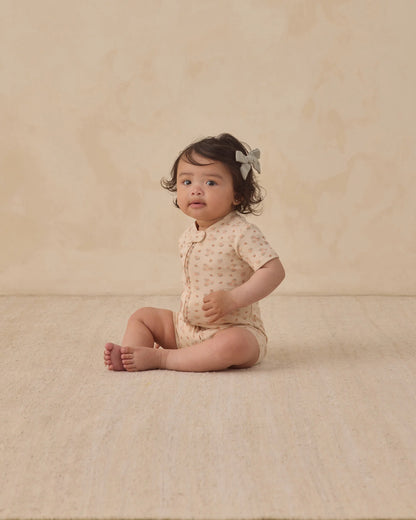 Strawberries Zip Short Sleeve Sleeper