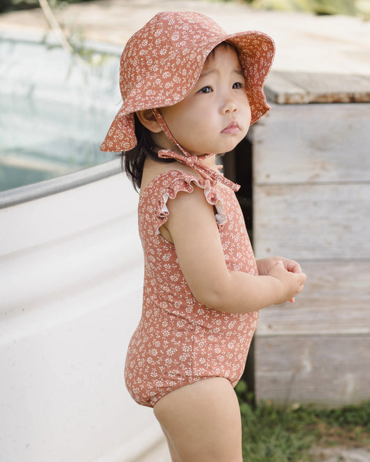 Poppy Floral One-Piece Swimsuit