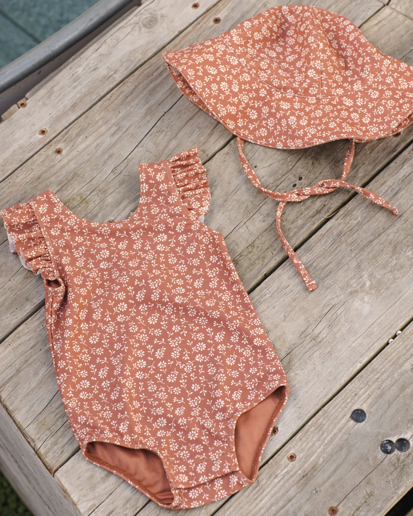Poppy Floral One-Piece Swimsuit