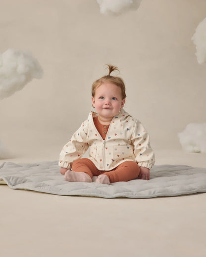 Confetti Heart Rain Coat