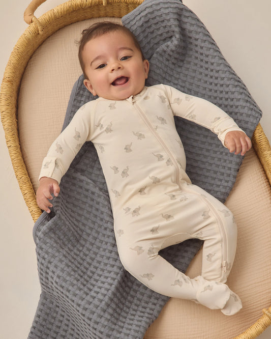 Elephants Zip Long Sleeve Sleeper