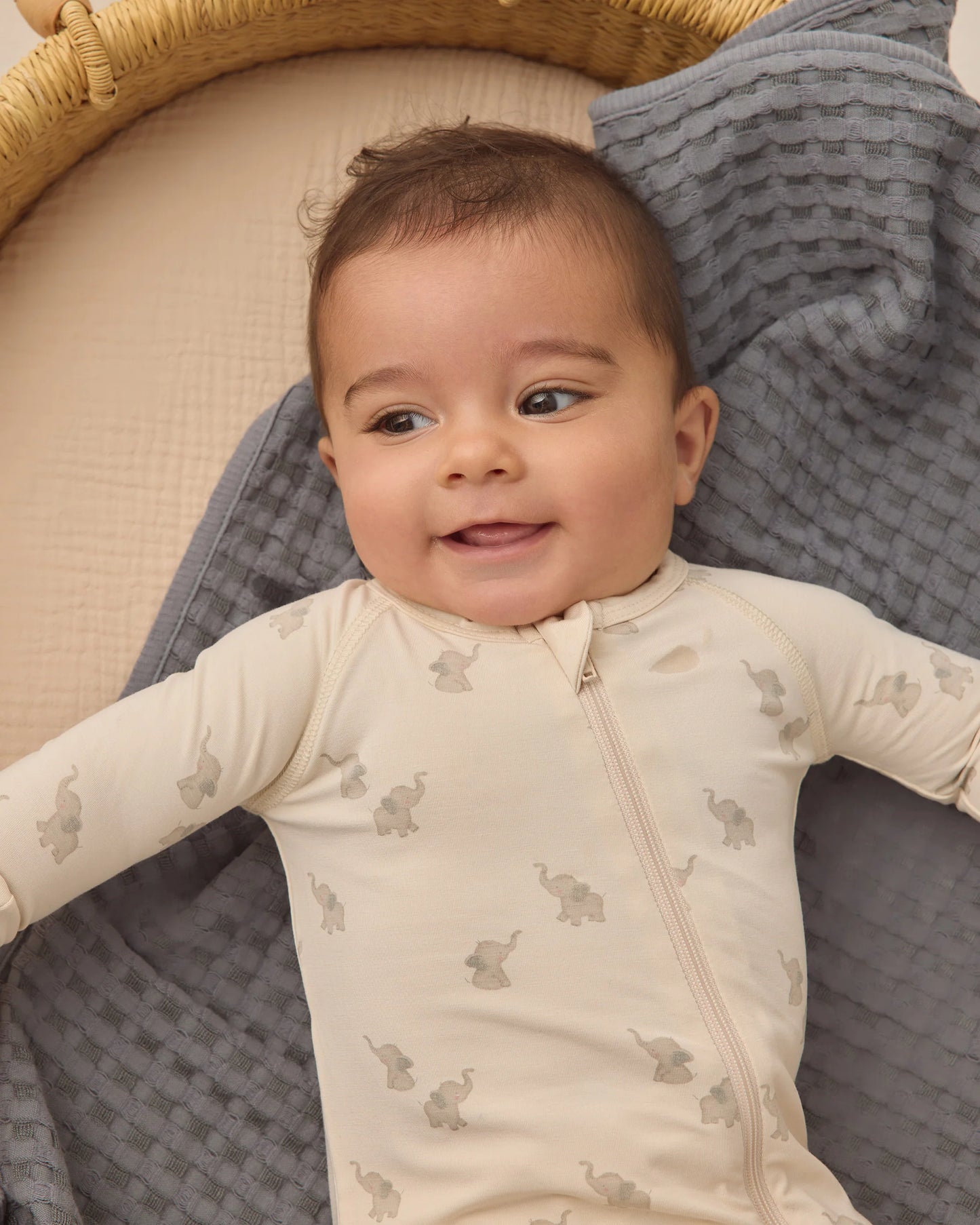 Elephants Zip Long Sleeve Sleeper