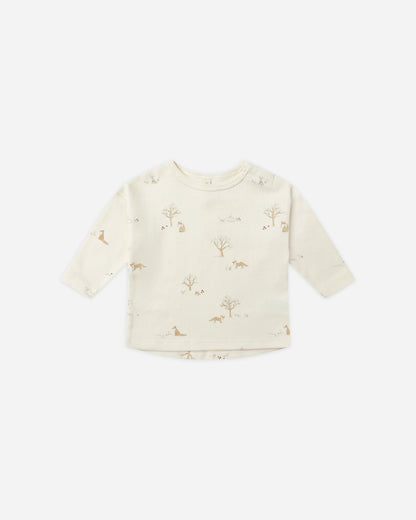 Foxes Long Sleeve Tee