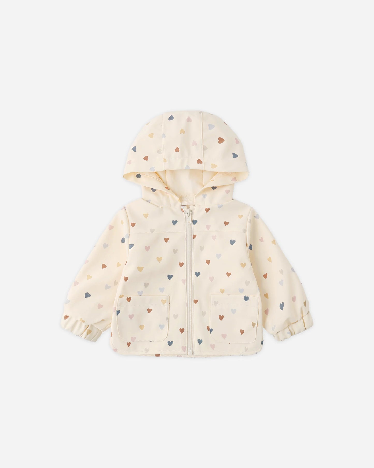 Confetti Heart Rain Coat