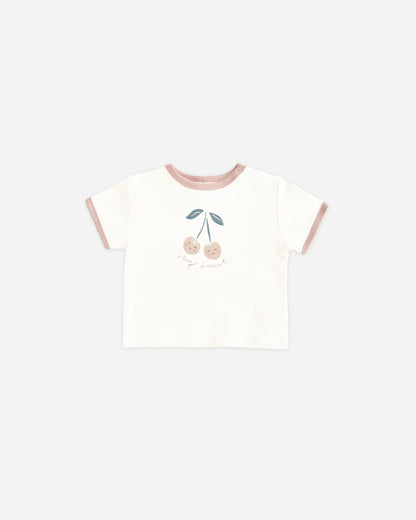 Cherries Ringer Tee