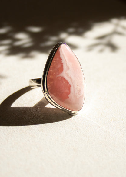 Rhodochrosite Ring