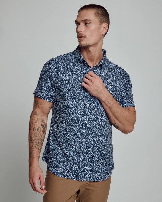 Griffin Shirt in Navy | 7Diamonds