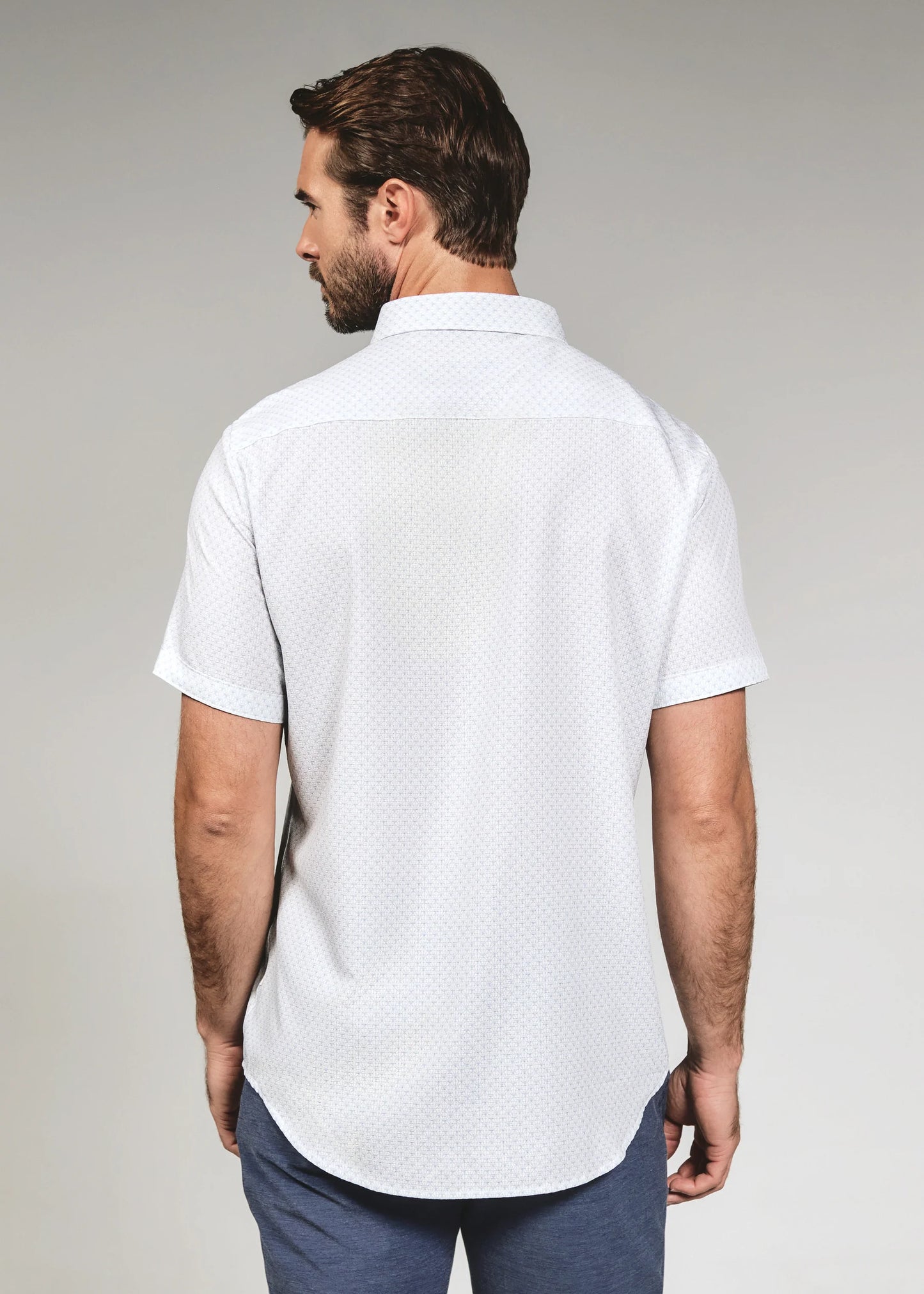 Ryker Shirt in Blue & White | 7Diamonds