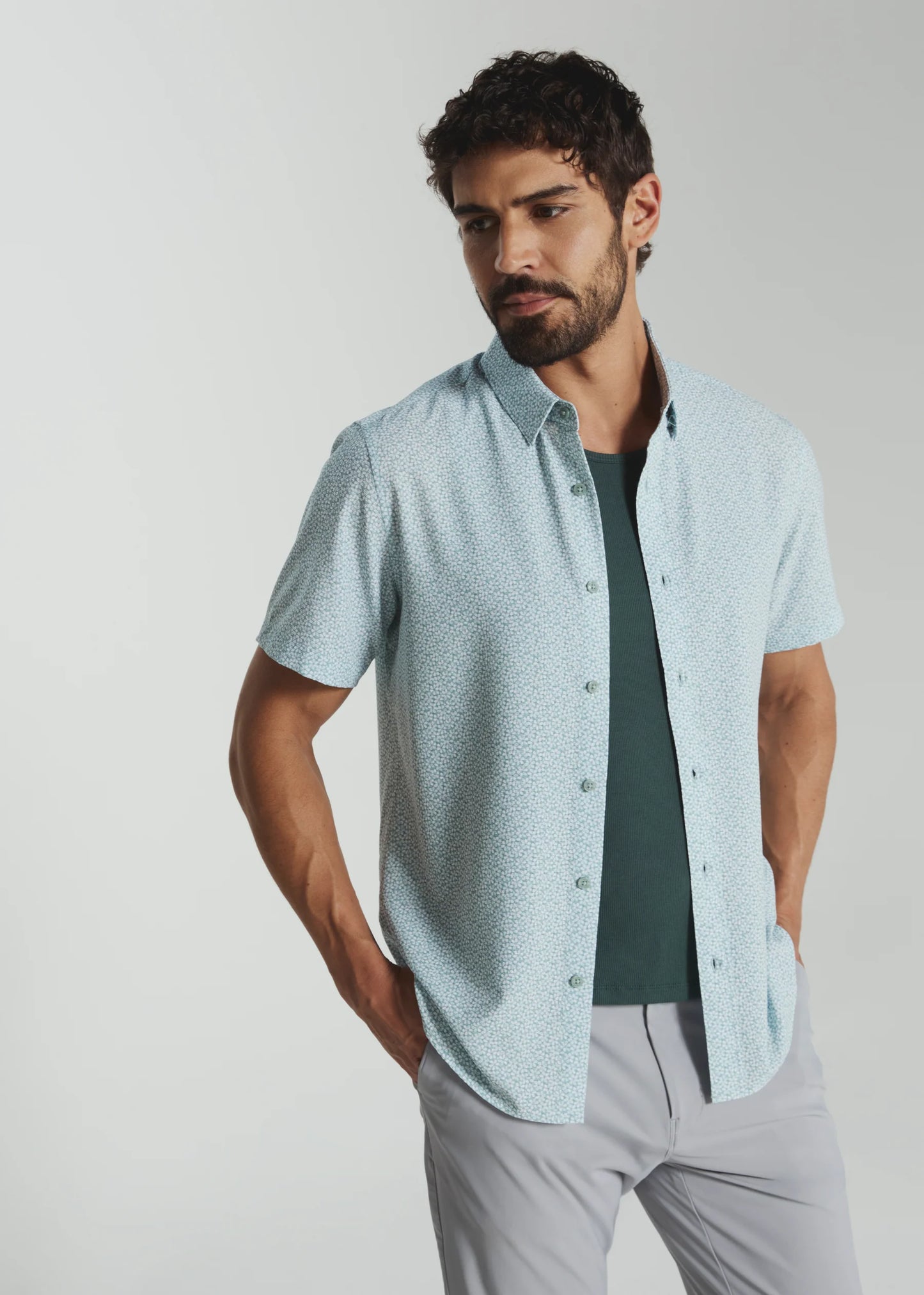 Jace Shirt in Aloe | 7Diamonds
