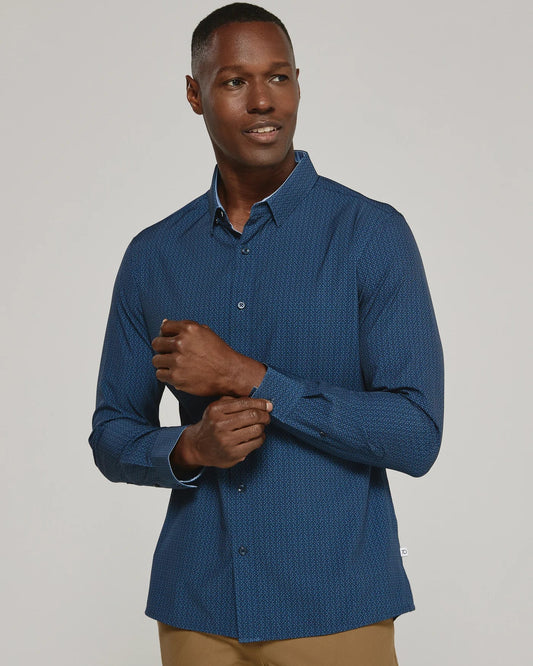 Willem Shirt in Navy | 7Diamonds