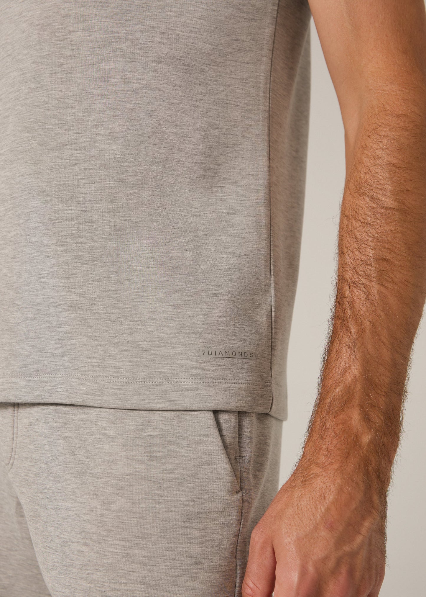 Rev Tee in Heather Grey | 7Diamonds