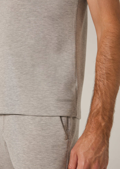 Rev Tee in Heather Grey | 7Diamonds
