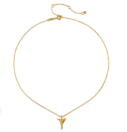 Gold Hummingbird Necklace | Satya