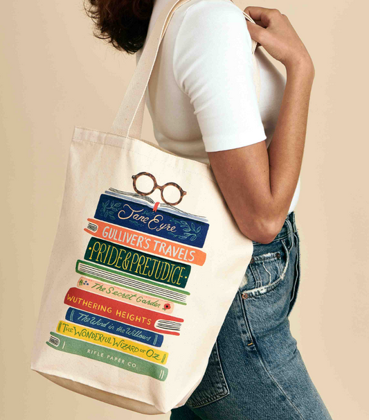 Book Club Canvas Tote Bag