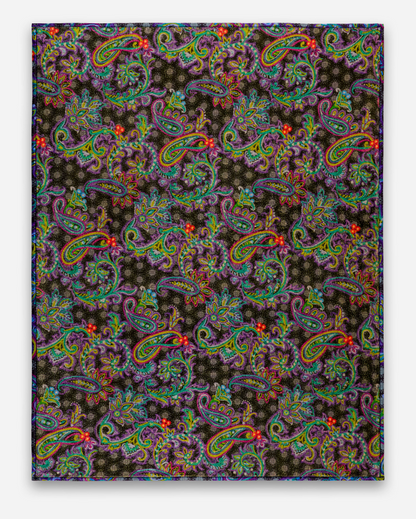Travel Blanket in Olivia Night | Johnny Was