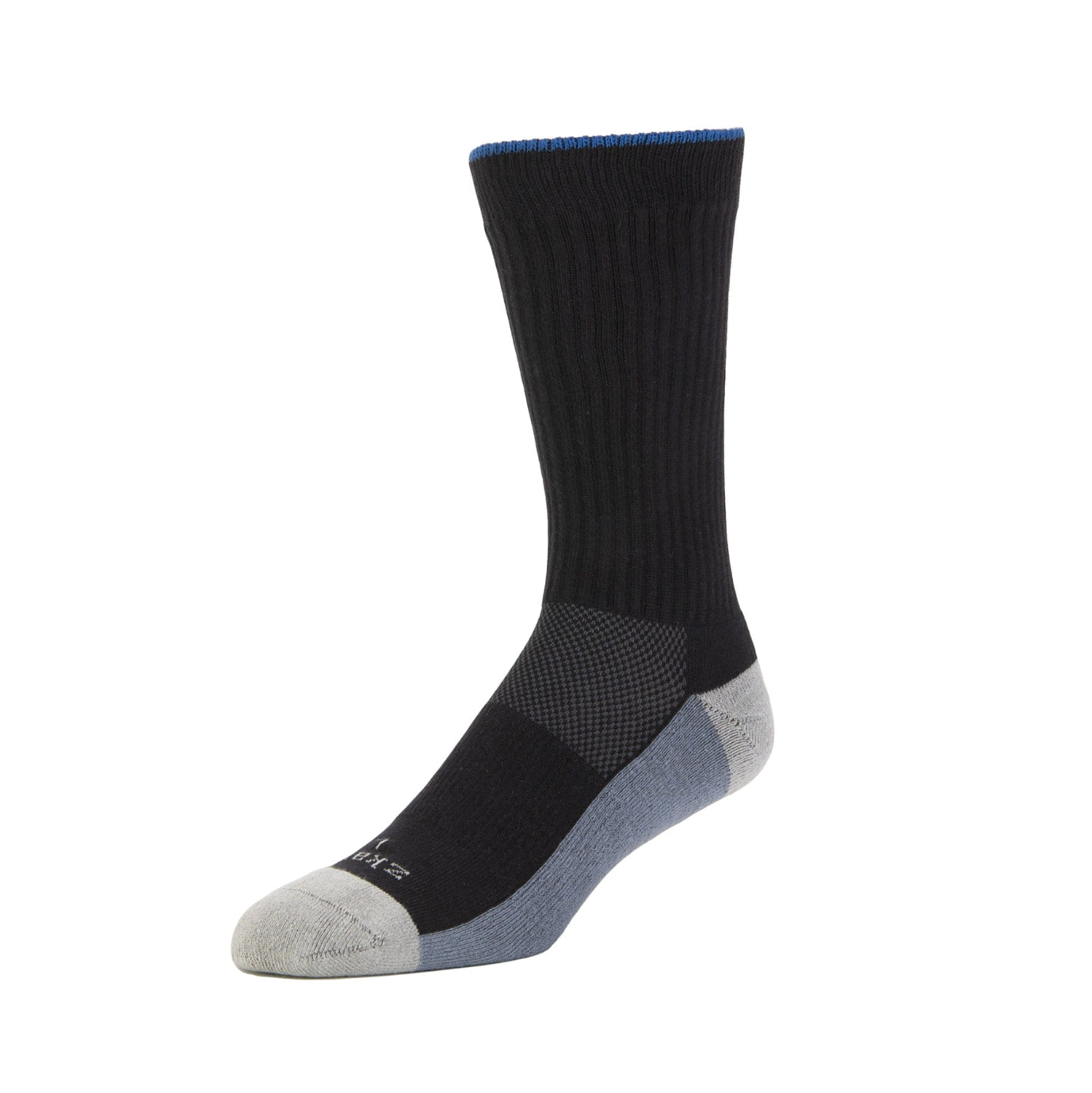 Summit Crew Socks in Black